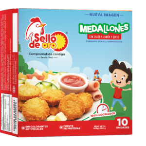 Medallones jamón y queso