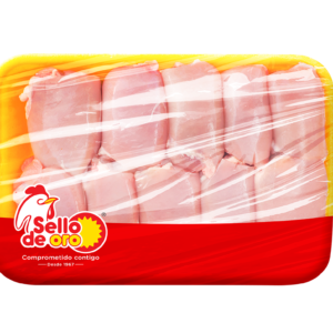 Muslos de pollo sin piel