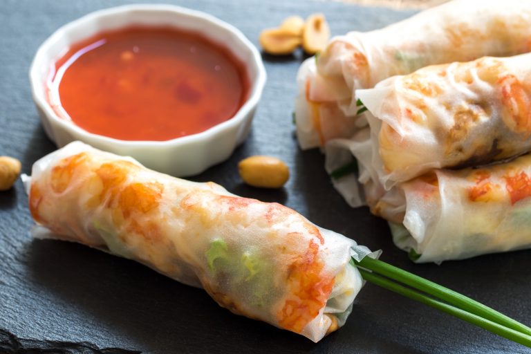 SPRING ROLL DE POLLO Y VEGETALES-min