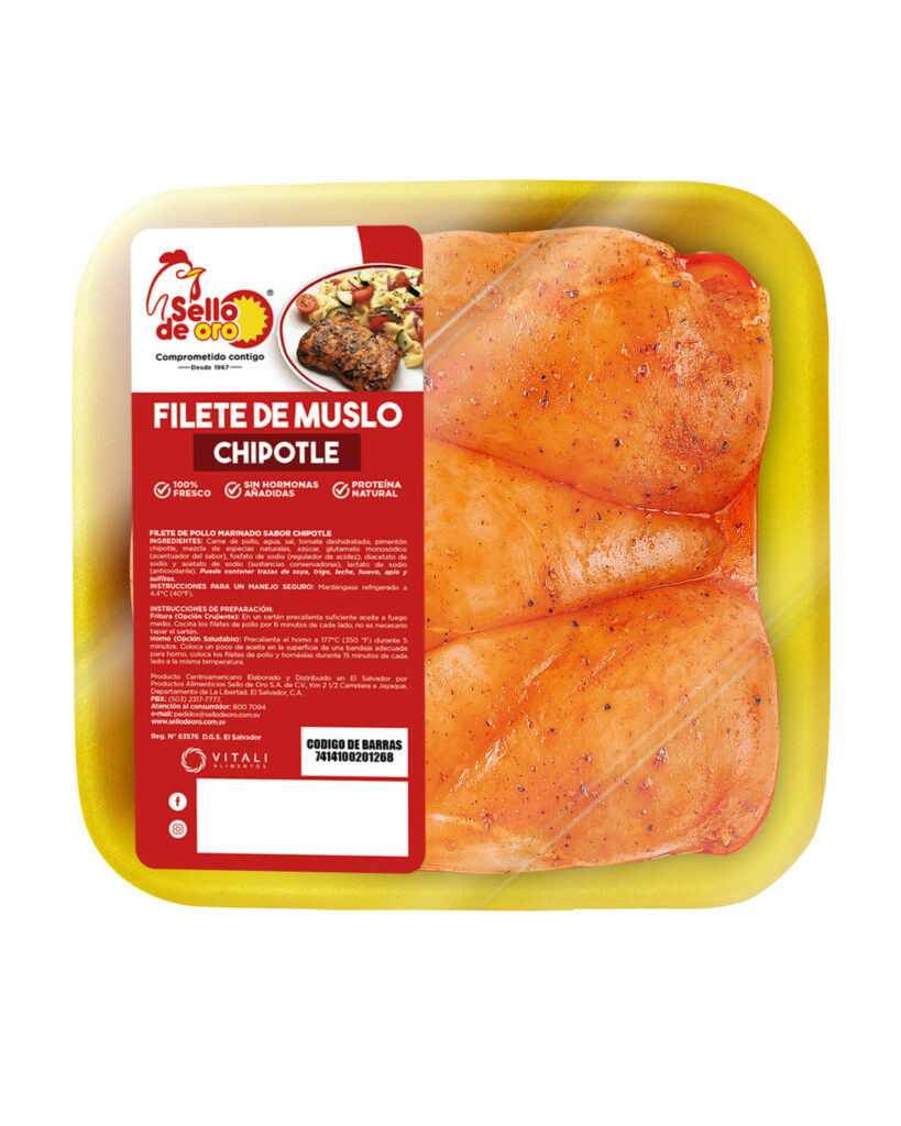 Filete de muslo Chipotle
