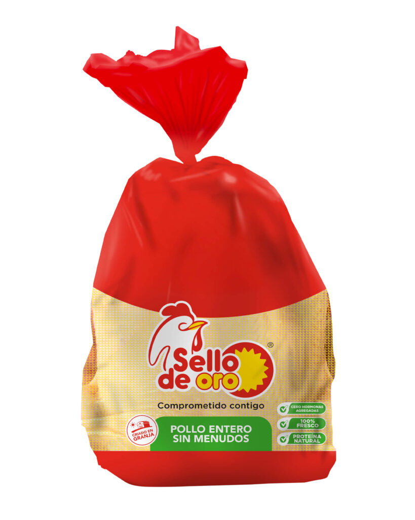 Pollo Entero sin Menudos
