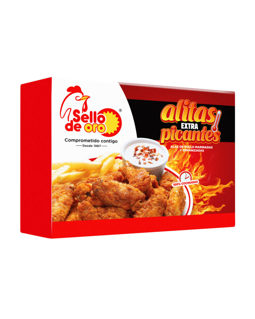 Alitas Extra Picante – Caja