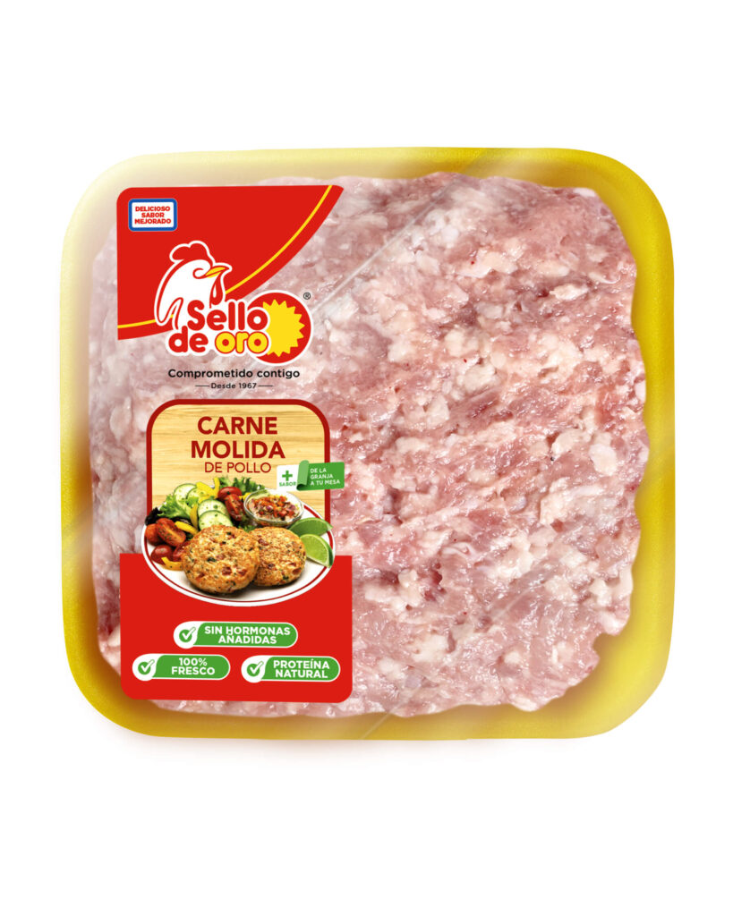 Carne molida de pollo