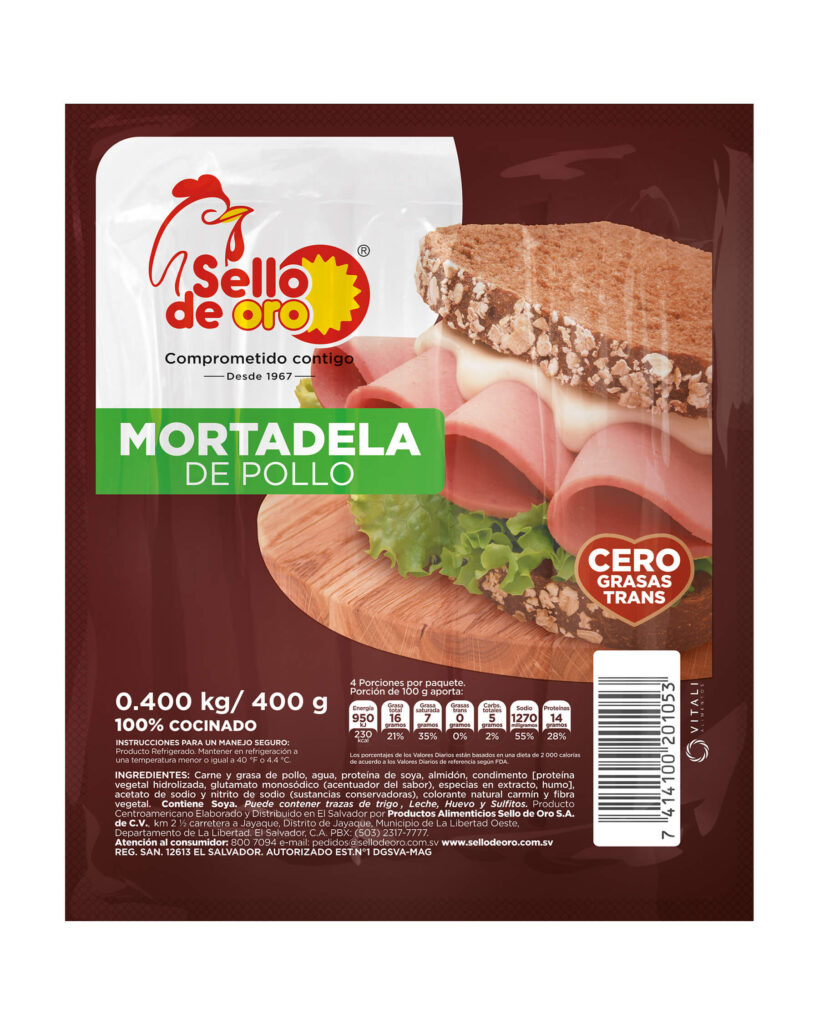 Mortadela de Pollo